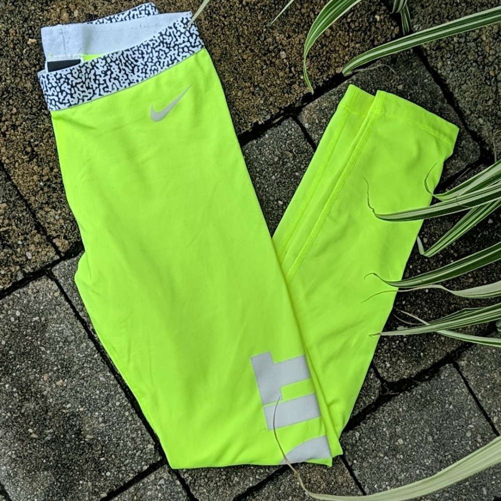 Highlighter Yellow Leggings